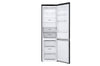 LG Kühl-Gefrierkombination 384L, 203cm Hoch, Inverter Linear Kompressor, Matt Schwarz, Effizient & Leise