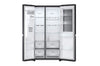 LG InstaView Side-by-Side Kühlschrank, 635L, Eis-, Wasser, Total No Frost, Matt Schwarz