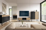 Lade das Bild in den Galerie-Viewer, Eleganter Valencia Designer Nachttisch: Modernes Schlafzimmer-Highlight mit Praktischem Stauraum
