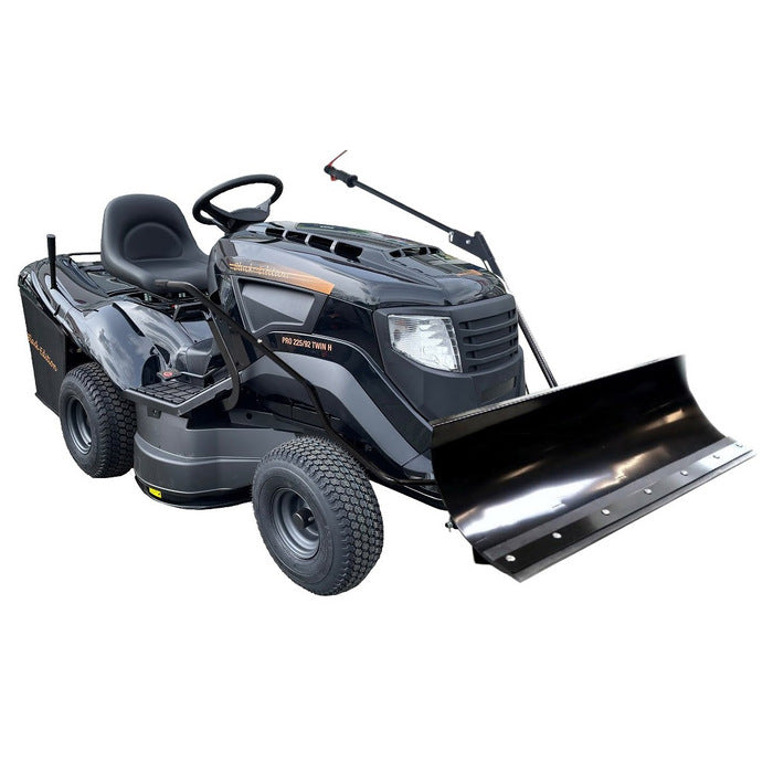 BLACK EDITION® PRO 225/92 Twin H Rasentraktor: Leistungsstarkes Ganzjahres-Mähwunder mit Schneeschild