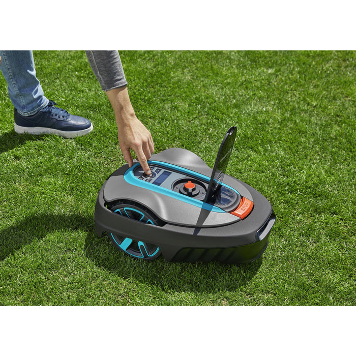 GARDENA Smart SILENO City 600 Mähroboter: Leise, Automatisch, Bluetooth-App, für Gärten bis 600 m²