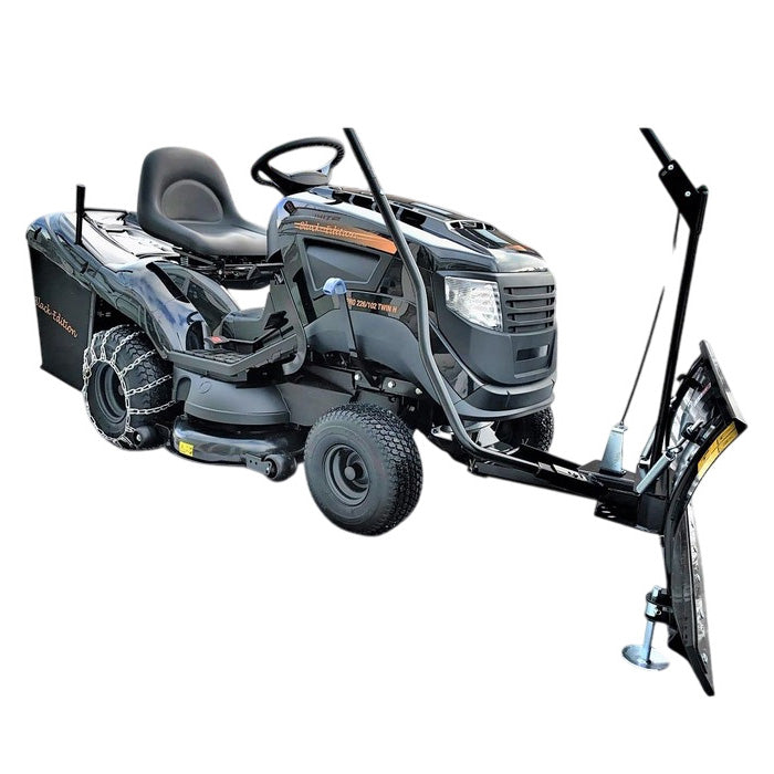 BLACK EDITION® PRO 226/102 Twin H Rasentraktor: STIGA Motor, 102 cm, Schneeschild