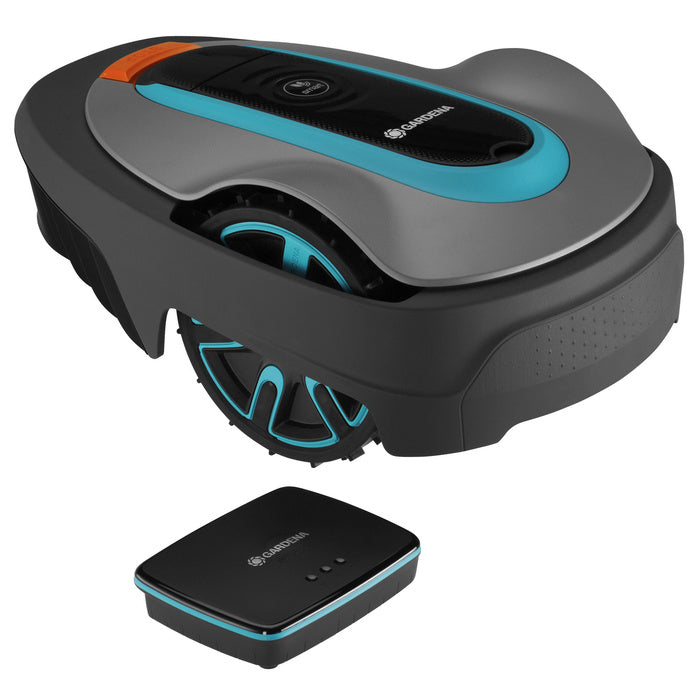 GARDENA Smart SILENO City 600 Mähroboter: Leise, App-Gesteuert, 600m² Rasenpflege mit Lona-Technologie