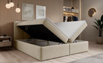 Lade das Bild in den Galerie-Viewer, Luxuriöses Boxspringbett Cozy II Bouclé mit Integriertem Stauraum und Komfort
