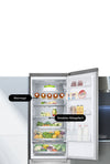 LG Kühl-Gefrierkombination 387L, Smart Inverter Compressor, Total No Frost, Premium Design