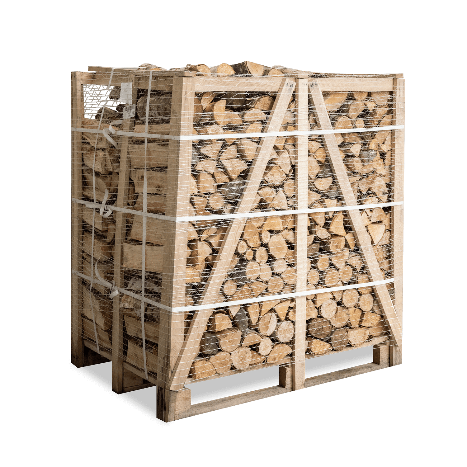 Premium Birken-Brennholz 1 RM: Luftgetrocknet, Hoher Heizwert, 33cm Scheite