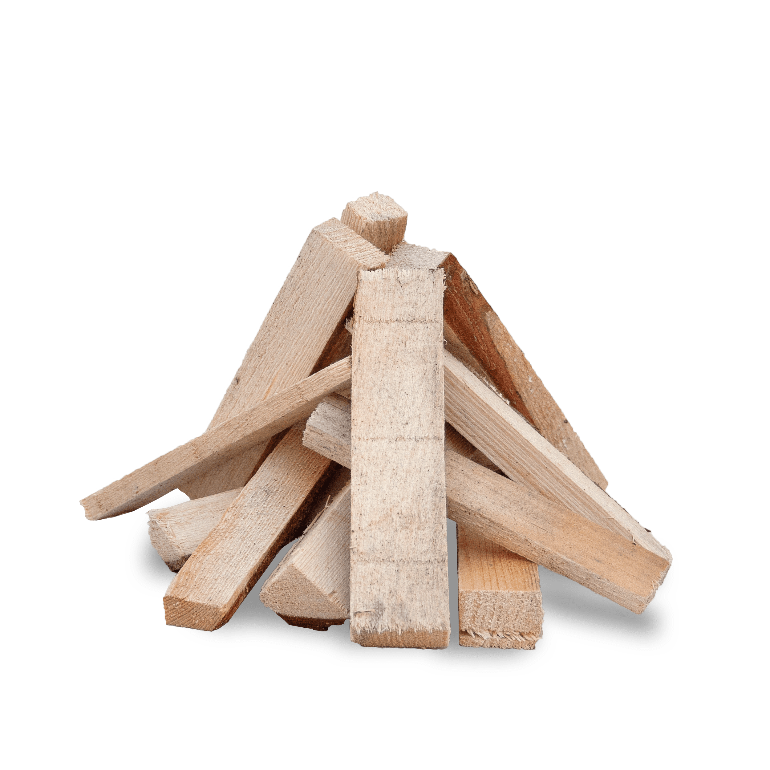 HEIZFUXX® Anzündholz Blue 18 cm – Nadelholz für Kamin & Feuerschale