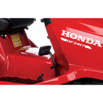Lade das Bild in den Galerie-Viewer, Honda HF 2417 HT Rasentraktor: Leistungsstarker Aufsitzmäher für große Gärten mit V2-Motor
