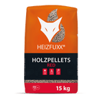Lade das Bild in den Galerie-Viewer, Heizfuxx® Red ENplus A1 Hartholz-Pellets: Effizient, sauber, nachhaltig heizen
