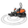 Husqvarna P 520D Diesel Profi-Frontmäher Hydrostat Allrad Leistungsstark für Große Flächen