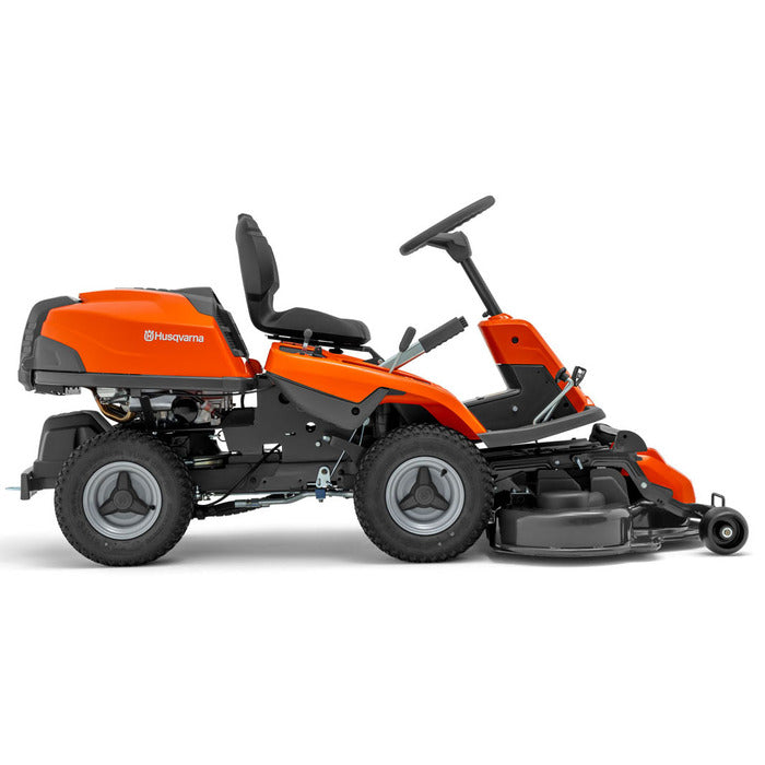 Husqvarna R 214C Aufsitzrasenmäher mit 94cm Combi-Mähdeck: Kraftvoll, Wendig, Ganzjährig
