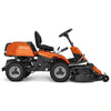 Husqvarna R 214TC Rider Aufsitzmäher: 2-Zylinder, 94cm Combi Mähdeck, Knicklenkung
