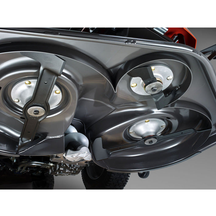 Husqvarna RC 318T Frontmäher: Wendiger Aufsitzmäher mit Knicklenkung, ACTech, Sammel-/Auswurf-Funktion