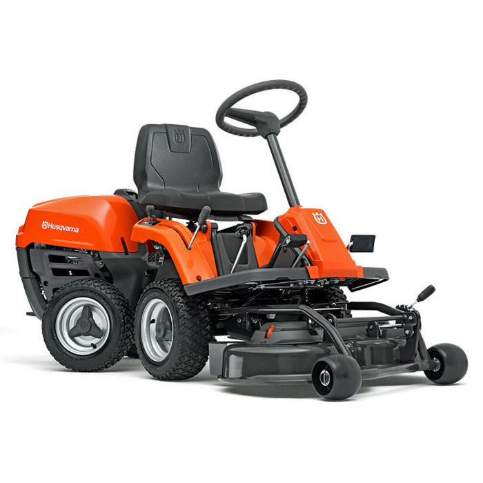 HUSQVARNA R 112C Aufsitzrasenmäher: Kompaktes 85 cm Combi-Mähdeck für mühelose Rasenpflege