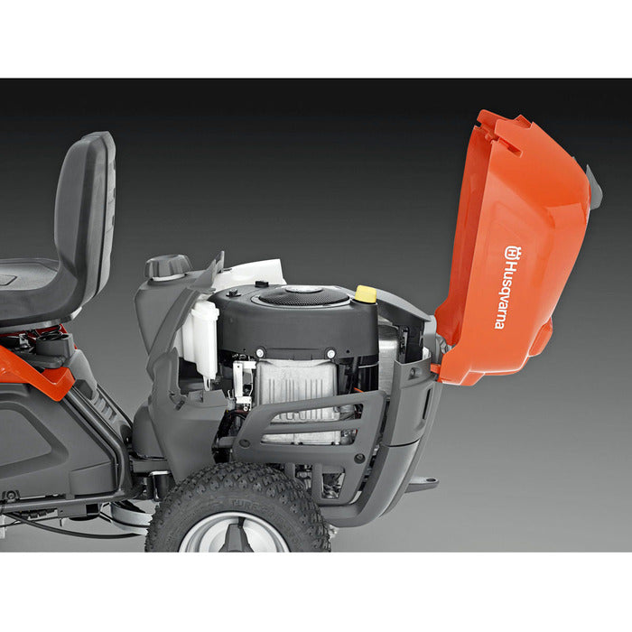 Husqvarna R 112C5 Knicklenker Aufsitzmäher: Kompakt, Wendig, Combi 85 Mähdeck, Modell 2024