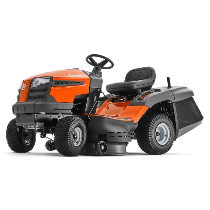 Husqvarna TC 242T Rasentraktor: Leistungsstark, 108 cm Schnittbreite, Hydrostatikgetriebe, 320L Fangbox