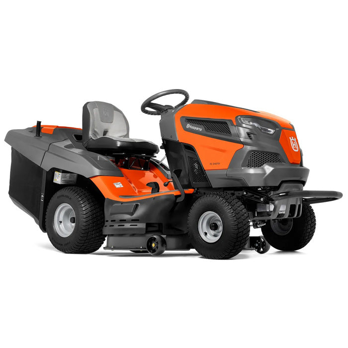 Husqvarna TC 238TX Rasentraktor: Kraftvoll, effizient, 320L Fangkorb für große Gärten