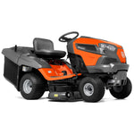 Lade das Bild in den Galerie-Viewer, Husqvarna TC 242T Rasentraktor: Leistungsstark, 108 cm Schnittbreite, Hydrostatikgetriebe, 320L Fangbox
