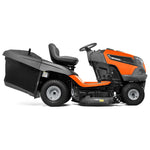 Lade das Bild in den Galerie-Viewer, Husqvarna TC 242T Rasentraktor: Leistungsstark, 108 cm Schnittbreite, Hydrostatikgetriebe, 320L Fangbox
