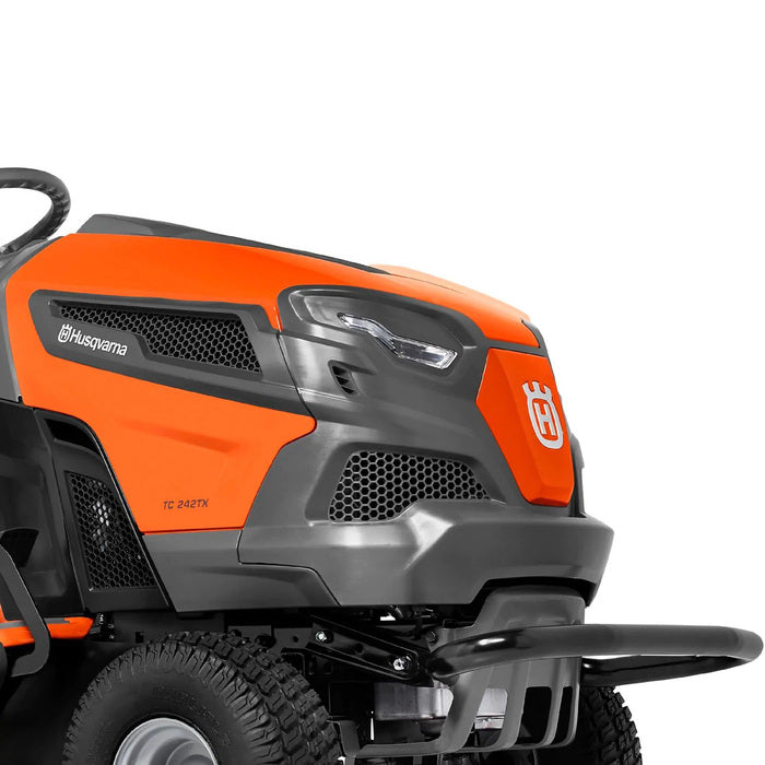HUSQVARNA TC 242TX Rasentraktor mit kraftvollem Kawasaki Motor für große Gärten