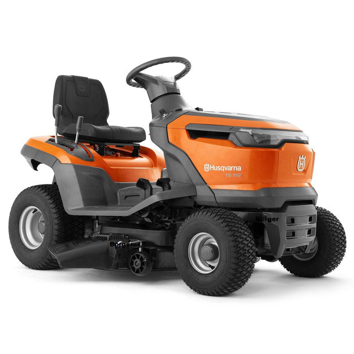 Husqvarna TS 112 Rasentraktor: Leistungsstark, 95 cm Seitenauswurf, Hydrostatikgetriebe, Kompakt für Gärten