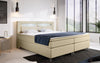 Hypnos Boxspringbett mit LED-Beleuchtung und Chromfüßen – Luxuriöser Schlafkomfort