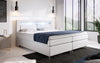 Hypnos Boxspringbett mit LED-Beleuchtung und Chromfüßen – Luxuriöser Schlafkomfort