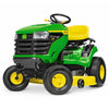 JOHN DEERE X107 Rasentraktor: Leistungsstarker Aufsitzmäher mit 107 cm Mähwerk.