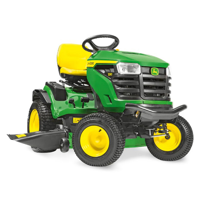 JOHN DEERE X167 Rasentraktor Aufsitzmäher Modell 2024 mit komfortablem Fahrspaß