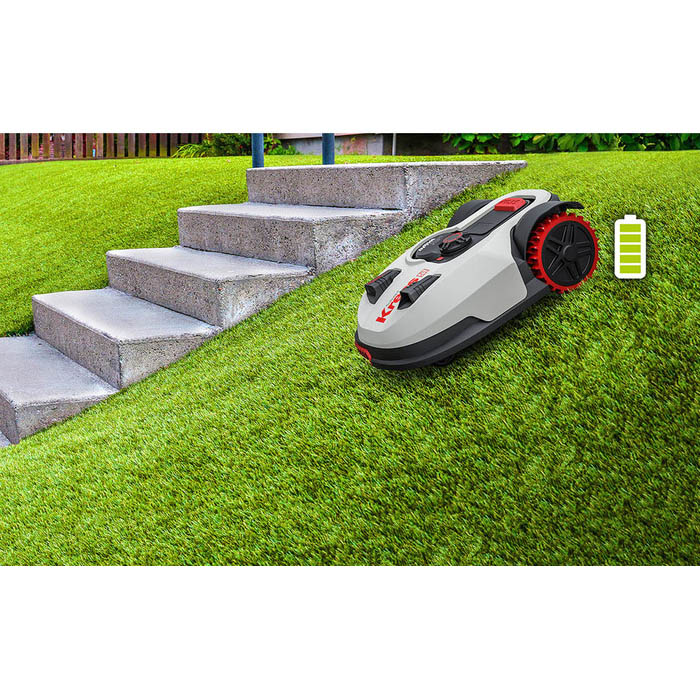 KRESS Mission KR123E 2000i Ultraschall Mähroboter: Smart, Autonom, Effizient für Große Gärten