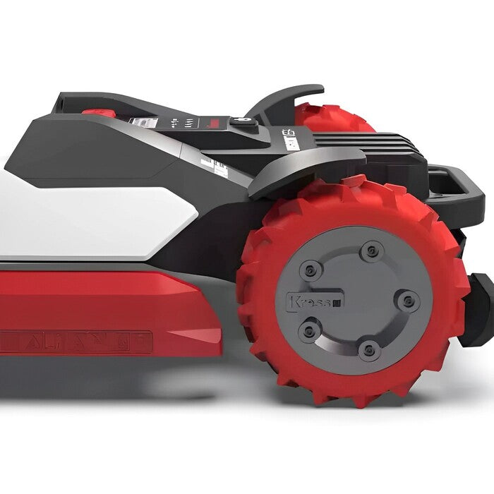 KRESS Mission MEGA KR133E Mähroboter: Effizienter Rasenprofi für bis zu 3000 m² mit Doppelmessern
