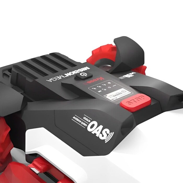 KRESS Mission MEGA KR136E Mähroboter: 6500m² Flächenleistung, Doppelmester, GPS-Diebstahlschutz