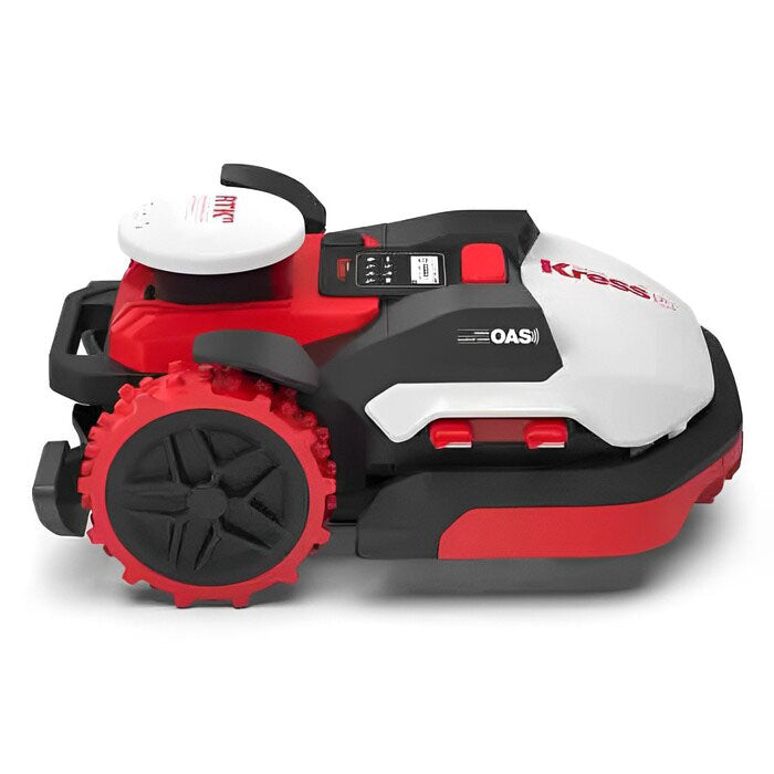 Kress Mission RTKn KR160E.A: Kabelloser GPS Mähroboter für 600m² Rasenpflege