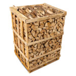 Premium Hartholz Brennholz Mix Palette 25 cm Scheite – 3 Paletten für Effizienz