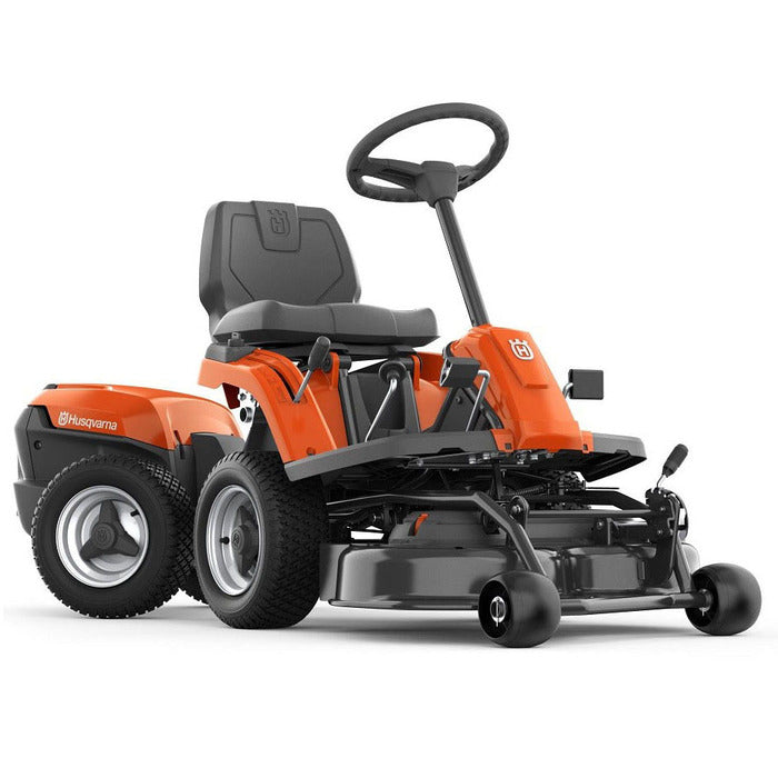 Husqvarna R 112iC Akku-Aufsitzrasenmäher: Leise, effizient, Combi 85 Mähdeck inklusive