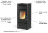 La Nordica Larissa Holzofen: 8 kW, Automatische Steuerung, Ecodesign, Hocheffizient