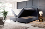 Lade das Bild in den Galerie-Viewer, Luxuriöses Boxspringbett Angel mit Stauraum – Modernes Design, Hoher Komfort für erholsamen Schlaf
