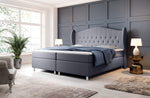Lade das Bild in den Galerie-Viewer, Luxuriöses Boxspringbett Angel mit Stauraum – Modernes Design, Hoher Komfort für erholsamen Schlaf

