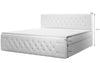 Julietta Boxspringbett: Luxuriöses Design, Strasssteine, Stauraum, Kunstleder & Komfort