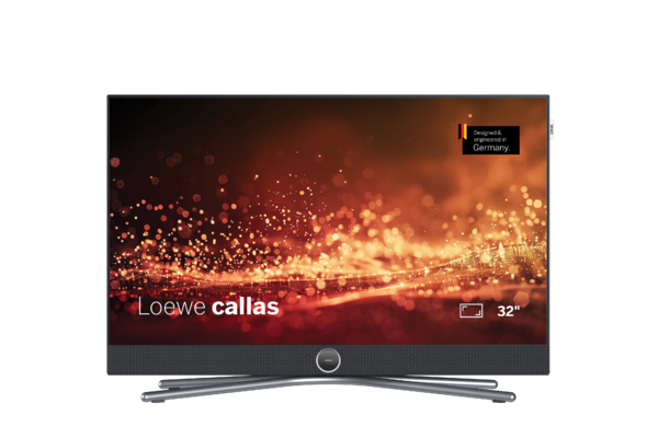 Loewe callas 32 Smart-TV: Brillantes Full HD Display, Integrierte Soundbar, Komfortables Streaming