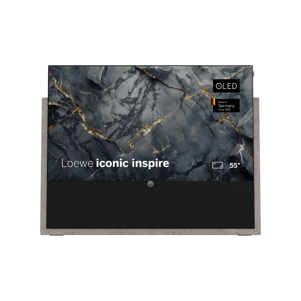Loewe iconic inspire 55 Diamond Dust OLED Smart-TV mit Dolby Atmos