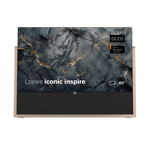 Lade das Bild in den Galerie-Viewer, Loewe Iconic Inspire 65 Bronze: Premium 4K OLED Design-TV mit Syno-Stone Standfuß

