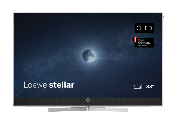 Loewe Stellar 83 dr+ Alu: 4K OLED TV, 1 TB SSD, Smart-TV, Premium Design