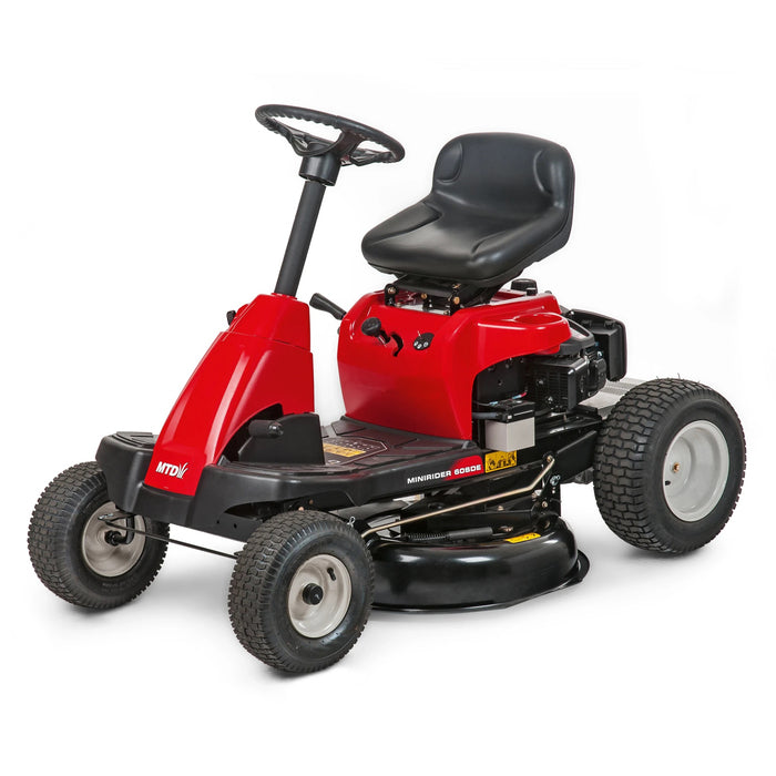 MTD Smart 60 SDE Kompakter Mini-Rider Rasenmäher Elektrostart Wendig Gartenpflege