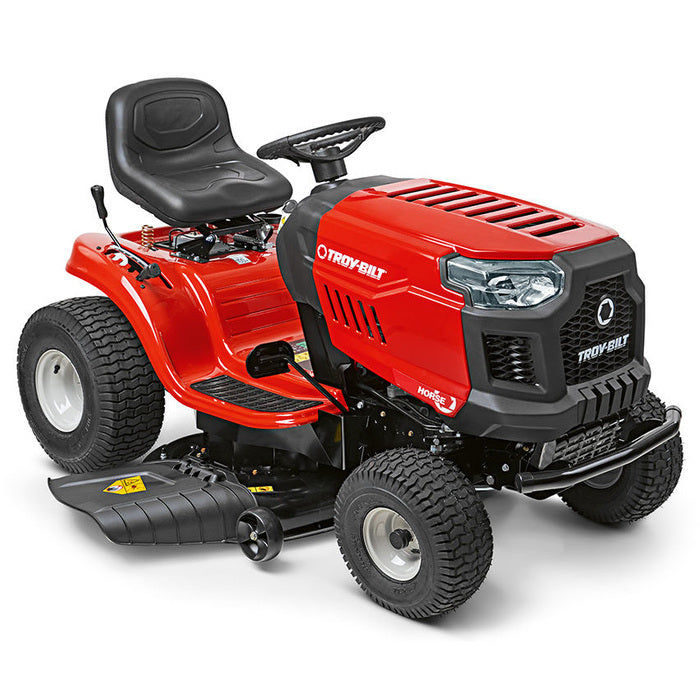 TROY-BILT BRONCO 107T-S Rasentraktor: 107cm Schnitt, Automatikgetriebe, Komfortsitz