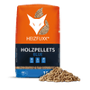 Heizfuxx® Blue Holzpellets: ENplus A1 zertifiziert, Weichholz, hoher Heizwert, umweltfreundlich, 65x15kg Palette