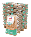 3 Paletten TotalEnergies Premium Holzpellets: Höchster Heizwert, EN Plus A1 & DINplus