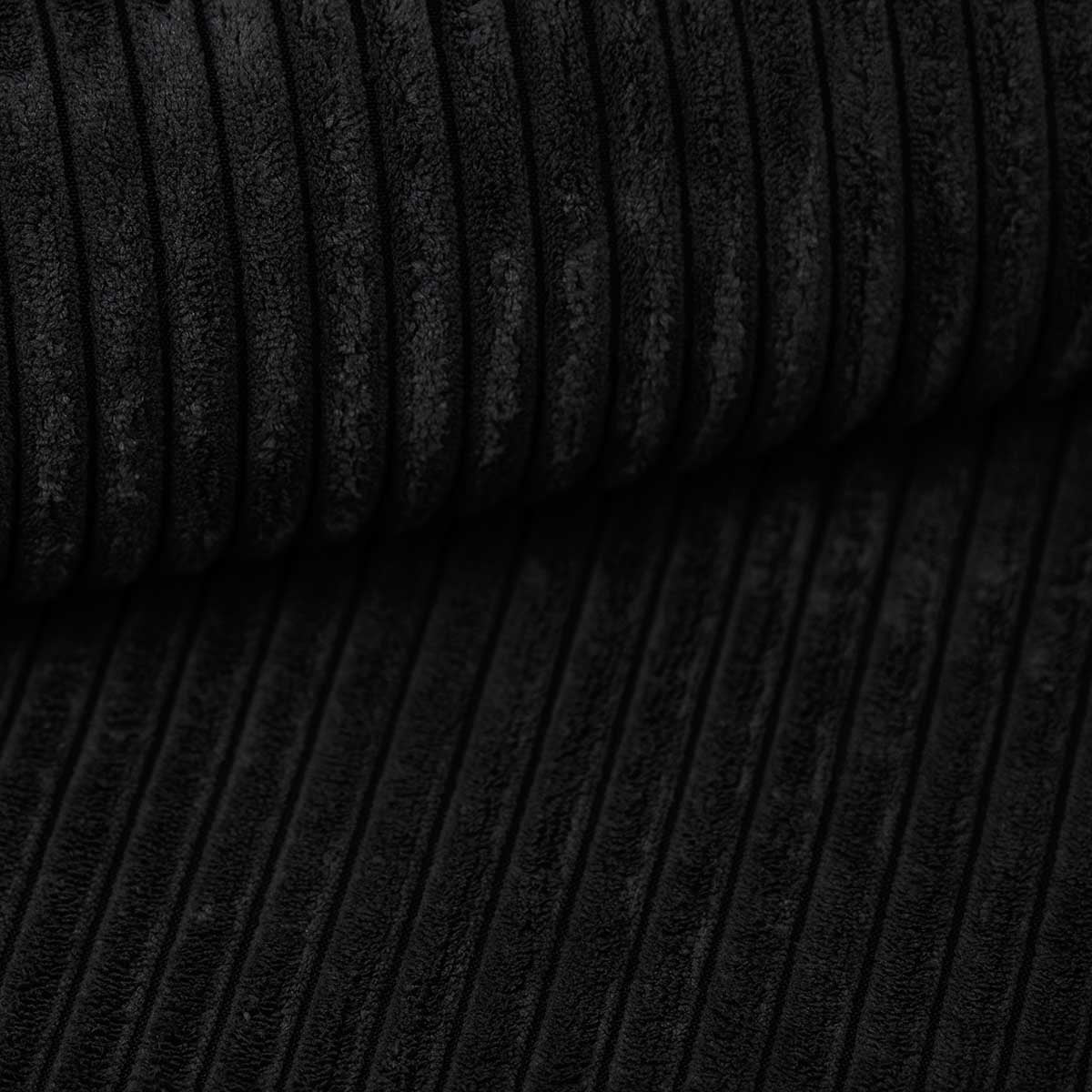 Luxuriöses Design Ecksofa Lazy L: Cordstoff, Schlaffunktion, Stauraum