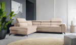 Lade das Bild in den Galerie-Viewer, Stille Designer Ecksofa mit Schlaf- und Klappfunktion – Modernes Luxus-Wohnzimmer-Sofa
