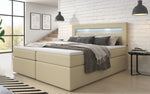 Lade das Bild in den Galerie-Viewer, Luxuriöses Repos Boxspringbett mit LED Beleuchtung, USB-Anschlüssen &amp; Komfort-Matratze
